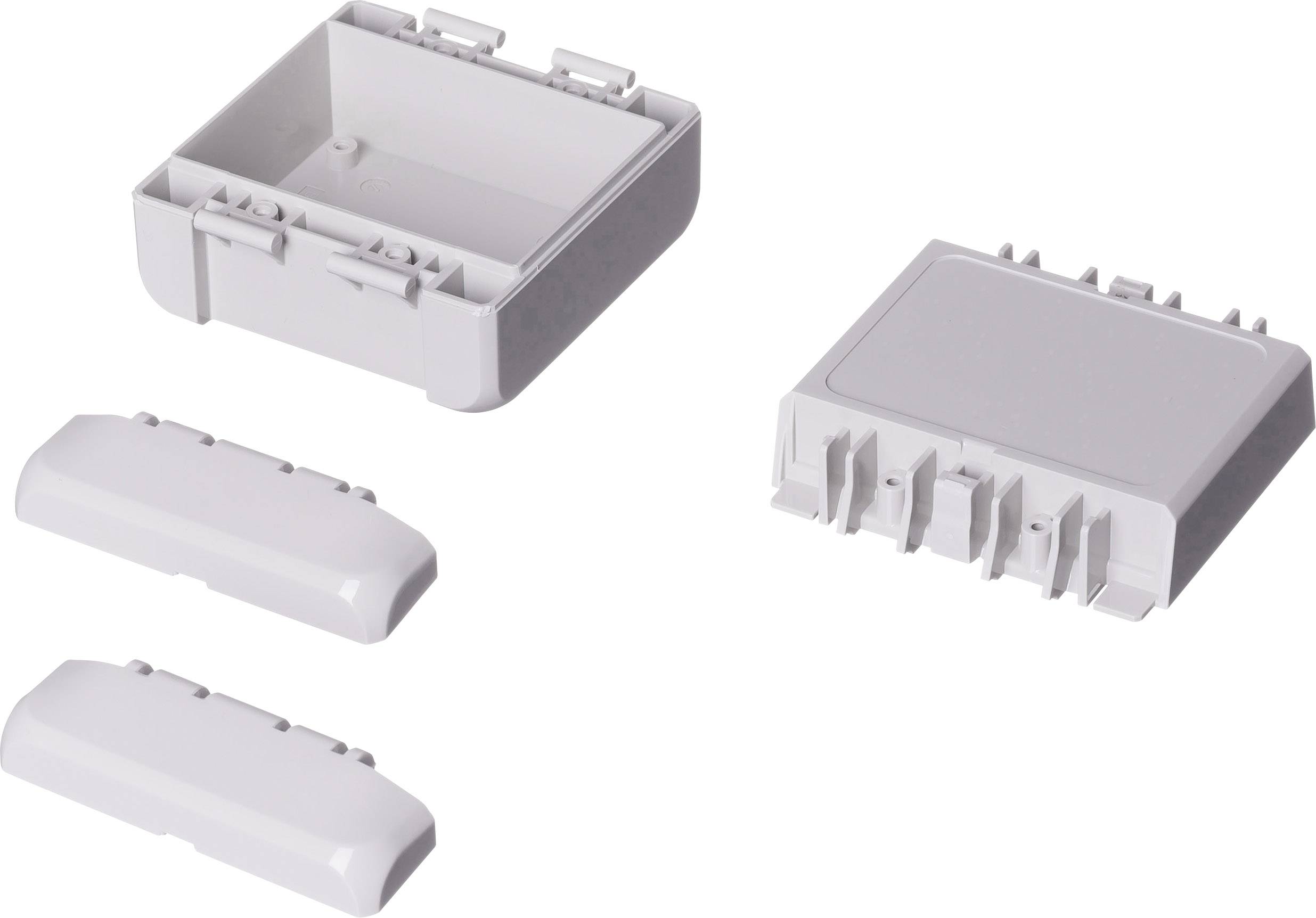 Bopla Bocube B 080805 PC-V0-7035 96011115 Outdoor-Gehäuse 80 x 89 x 47 Polycarbonat V0 Lichtgrau (RAL 7035) 1St.
