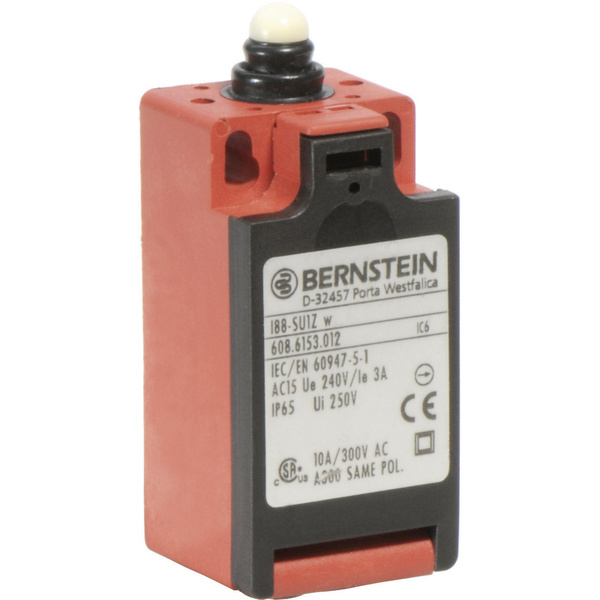 Bernstein AG I88-SU1Z W Endschalter 240 V/AC 10 A Stößel tastend IP65 1 St.