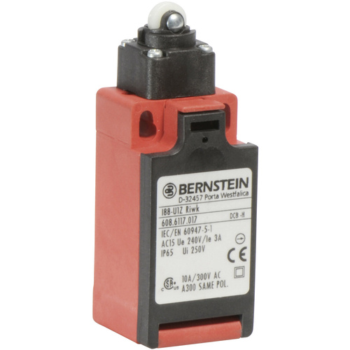 Bernstein AG I88-U1Z RIWK Endschalter 240 V/AC 10A Rollenhebel tastend IP65 1St.