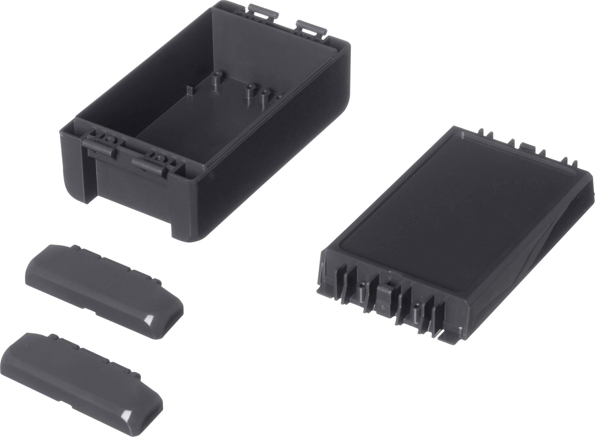 Bopla Bocube B 140806 ABS-7024 96033124 Industrie-Gehäuse 80 x 151 x 60 ABS Graphitgrau (RAL 7024) 1St.