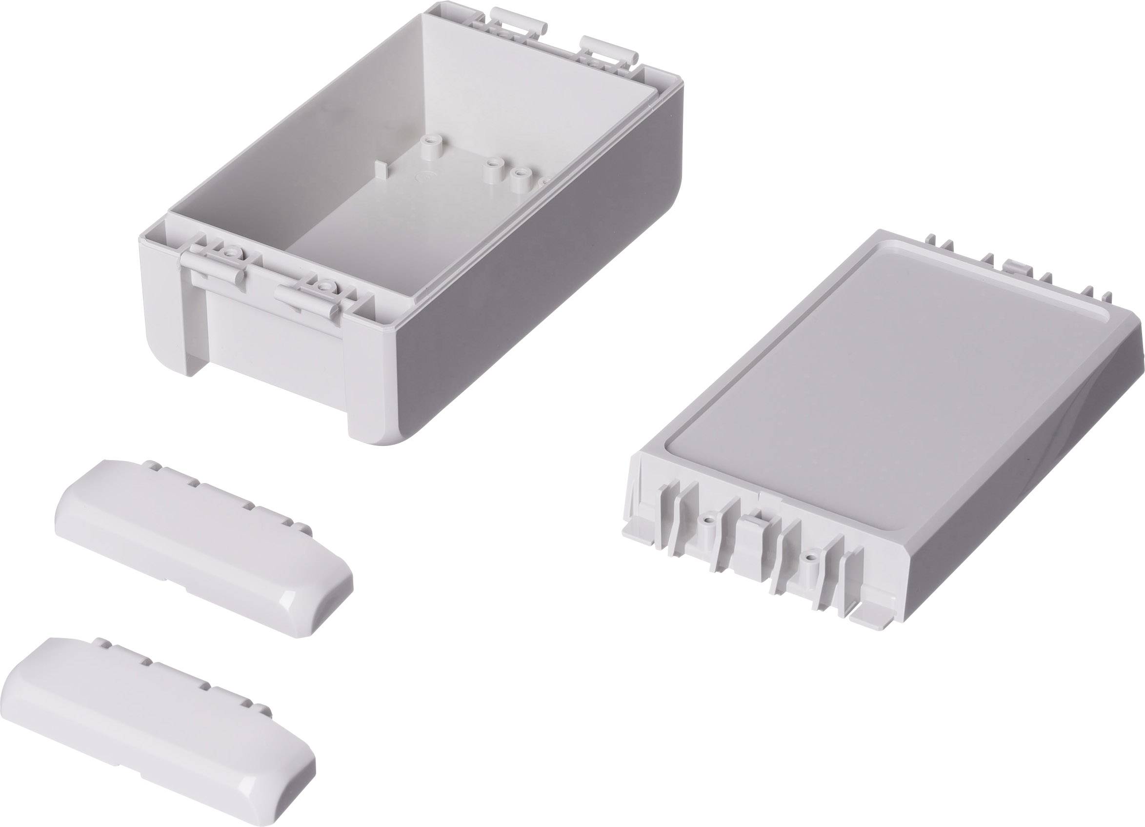 Bopla Bocube B 140806 ABS-7035 96033125 Industrie-Gehäuse 80 x 151 x 60 ABS Lichtgrau (RAL 7035) 1St.