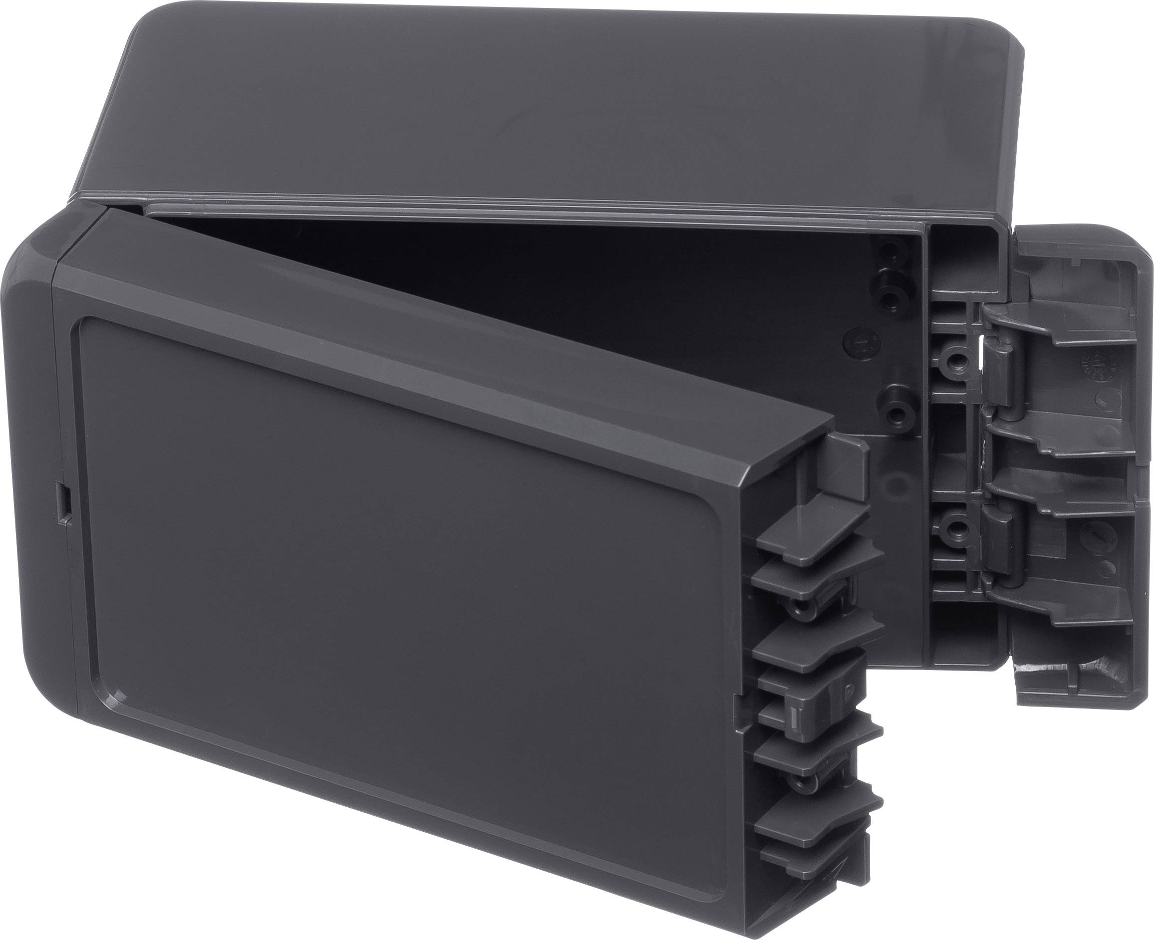 Bopla Bocube B 140809 PC-V0-G-7024 96023134 Outdoor-Gehäuse 90 x 151 x 80 Polycarbonat V0 Graphitgrau (RAL 7024) 1St.