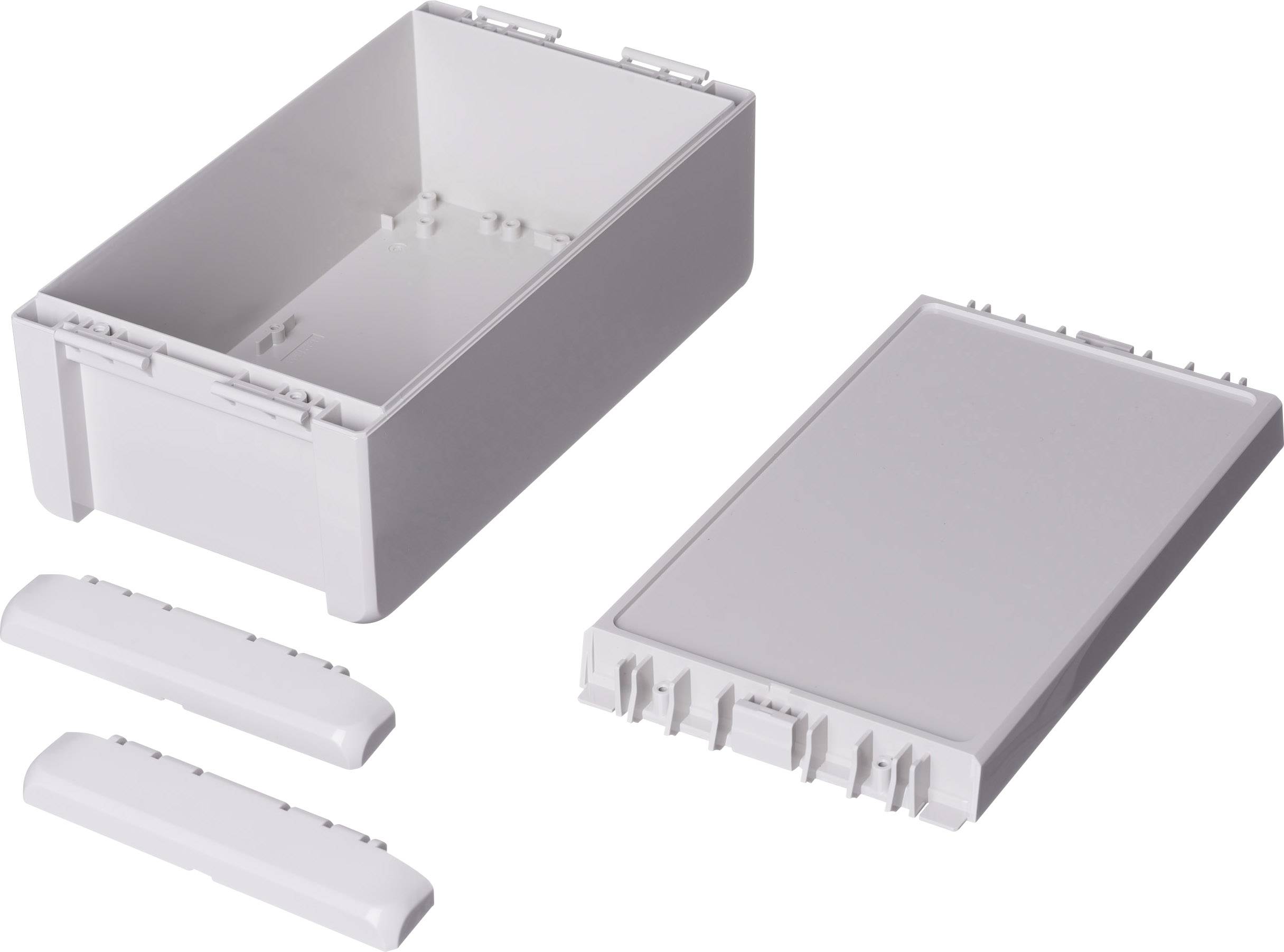 Bopla Bocube B 221309 ABS-7035 96035235 Industrie-Gehäuse 125 x 231 x 90 ABS Lichtgrau (RAL 7035) 1St.