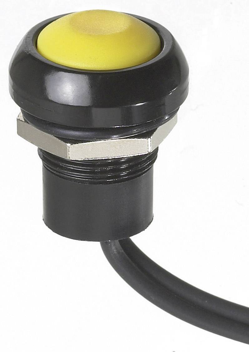 APEM ICR3SAD7/1 ICR3SAD7/1 Drucktaster 28 V/DC 5 A 1 x Aus/(Ein) tastend IP67 1 St.