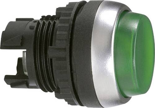BACO 224010 L21AK50 Drucktaster Frontring Kunststoff, verchromt Weiß