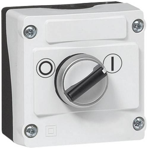 BACO 224216 LBX12510 Drehschalter im Gehäuse Schwarz, Grau Drehentriegelung 1 St.