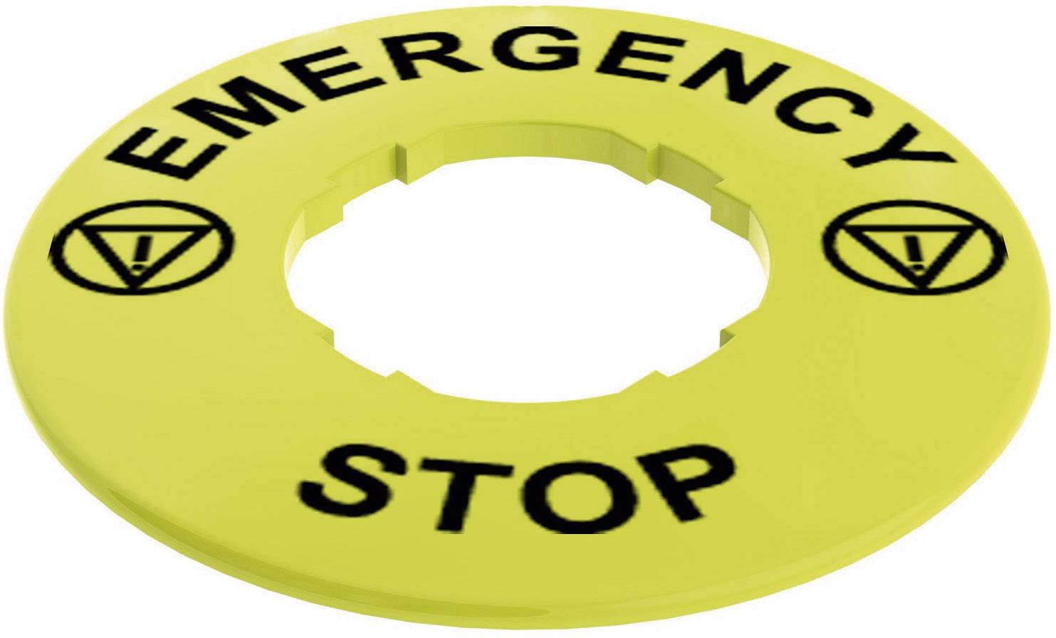 Pizzato Elettrica VETF32A5102 VETF32A5102 Bezeichnungsschild EMERGENCY STOP