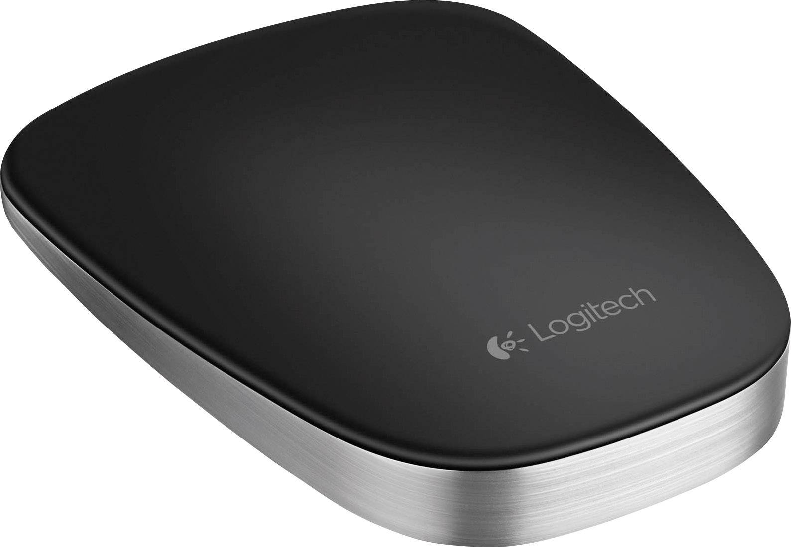 Logitech T630 Ultrathin Touch Mouse Maus Bluetooth® Laser Schwarz 1000 dpi Touch-Oberfläche