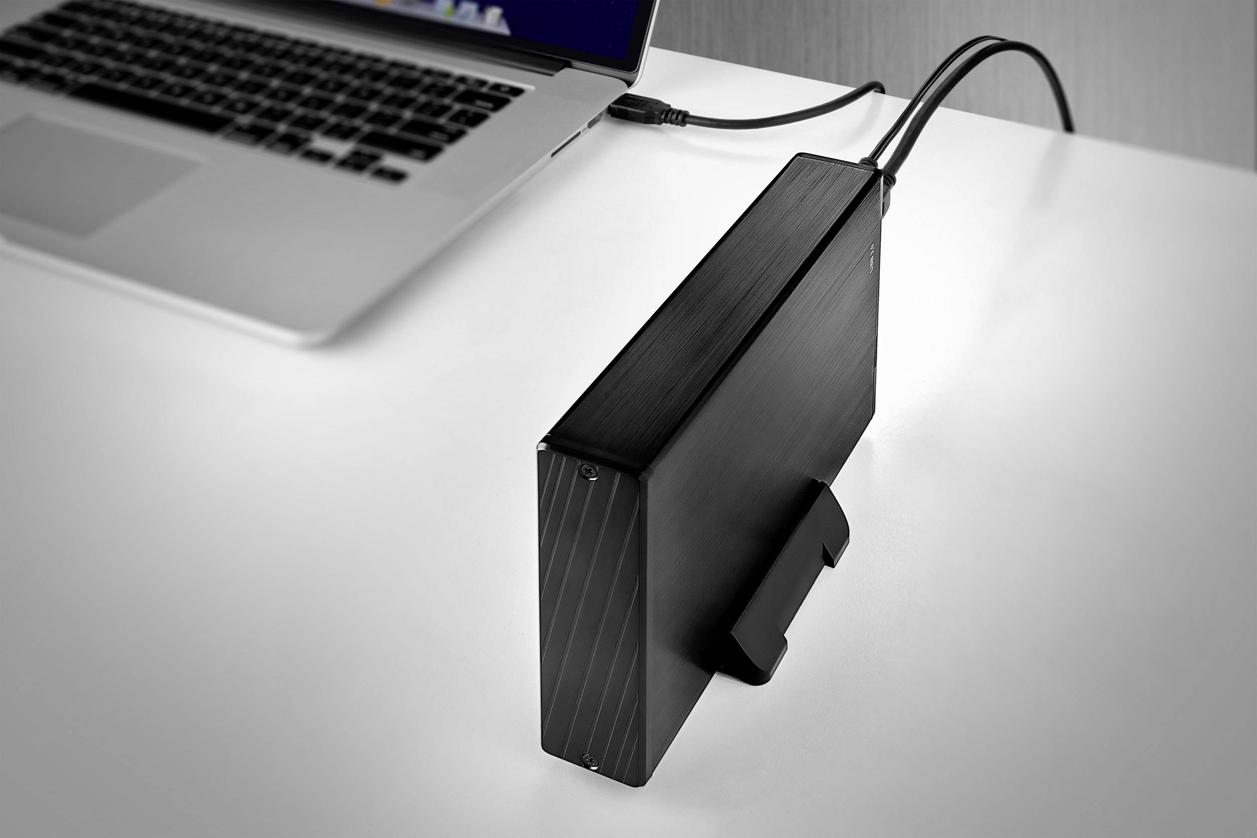 Renkforce RF-2124108 SATA-Festplatten-Gehäuse 3.5 Zoll USB 3.2 Gen 1 (USB 3.0)