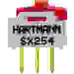 Hartmann SX254 Schiebeschalter 12 V/DC 0.5A 1 x Ein/Ein