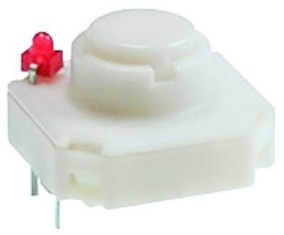 RAFI 3.14.100.531/0000 3.14.100.531/0000 Drucktaster 35V 0.1A 1 x Aus/(Ein) tastend Rot (L x B x H) 15 x 15 x 9.7mm 32St.