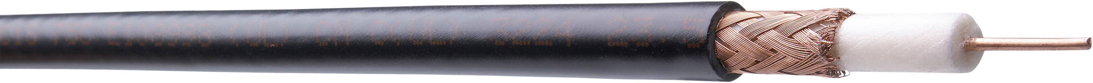 Belden MRG1791.00100 Koaxialkabel Außen-Durchmesser: 2.80mm RG179 75Ω Schwarz Meterware