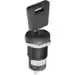 NKK Switches CKM12BFW01 CKM12BFW01 Schlüsselschalter 250 V/AC 3A 1 x Ein/Ein 1 x 90° 1St. NKK Switches CKM12BFW01 CKM12BFW01 Schlüsselschalter 250 V/AC 3A 1 x Ein/Ein 1 x 90° 1St.