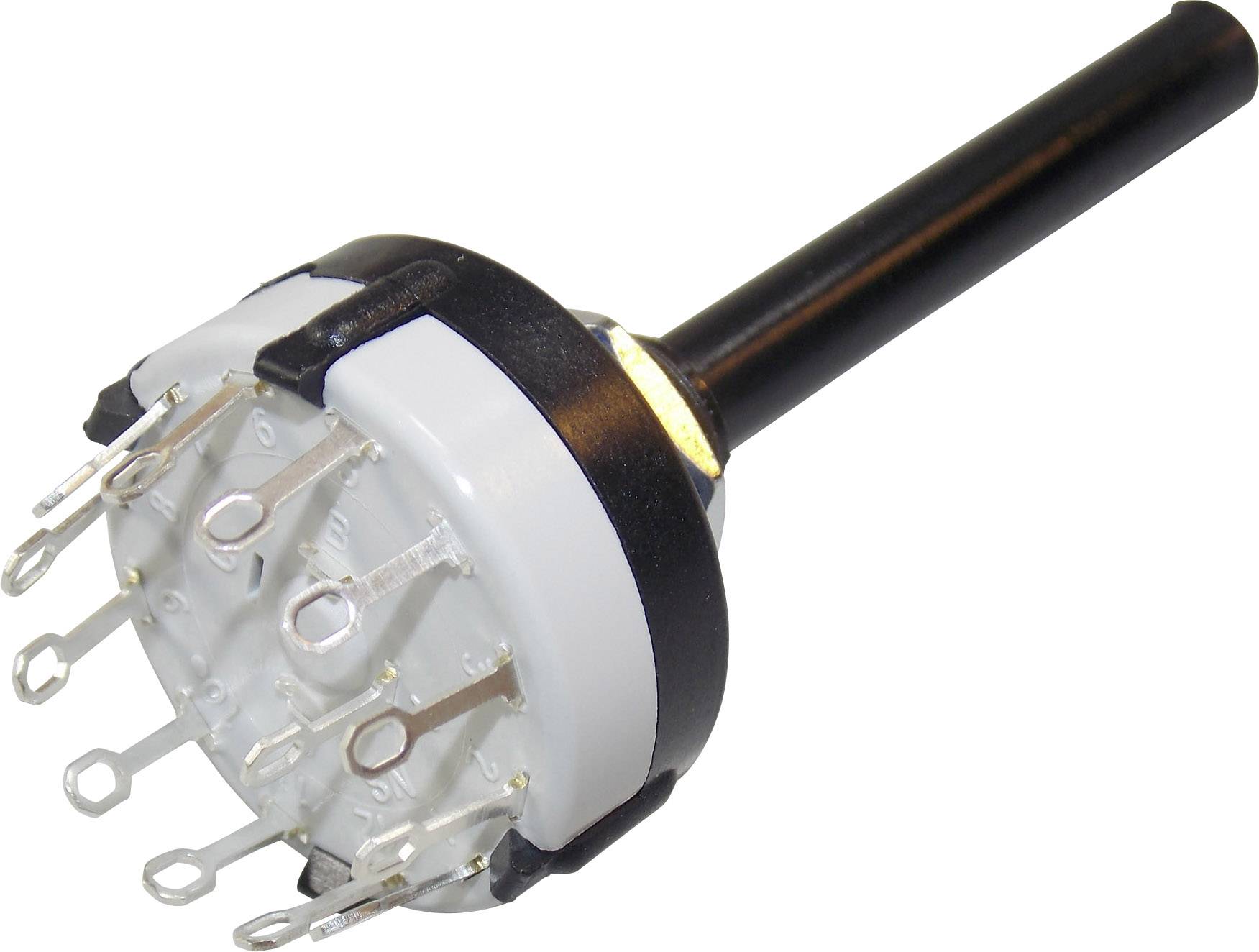 Lorlin CK-1029 CK-1029 Drehschalter 250 V/AC 0.15 A Schaltpositionen 12 12 x 30 ° 1 St.