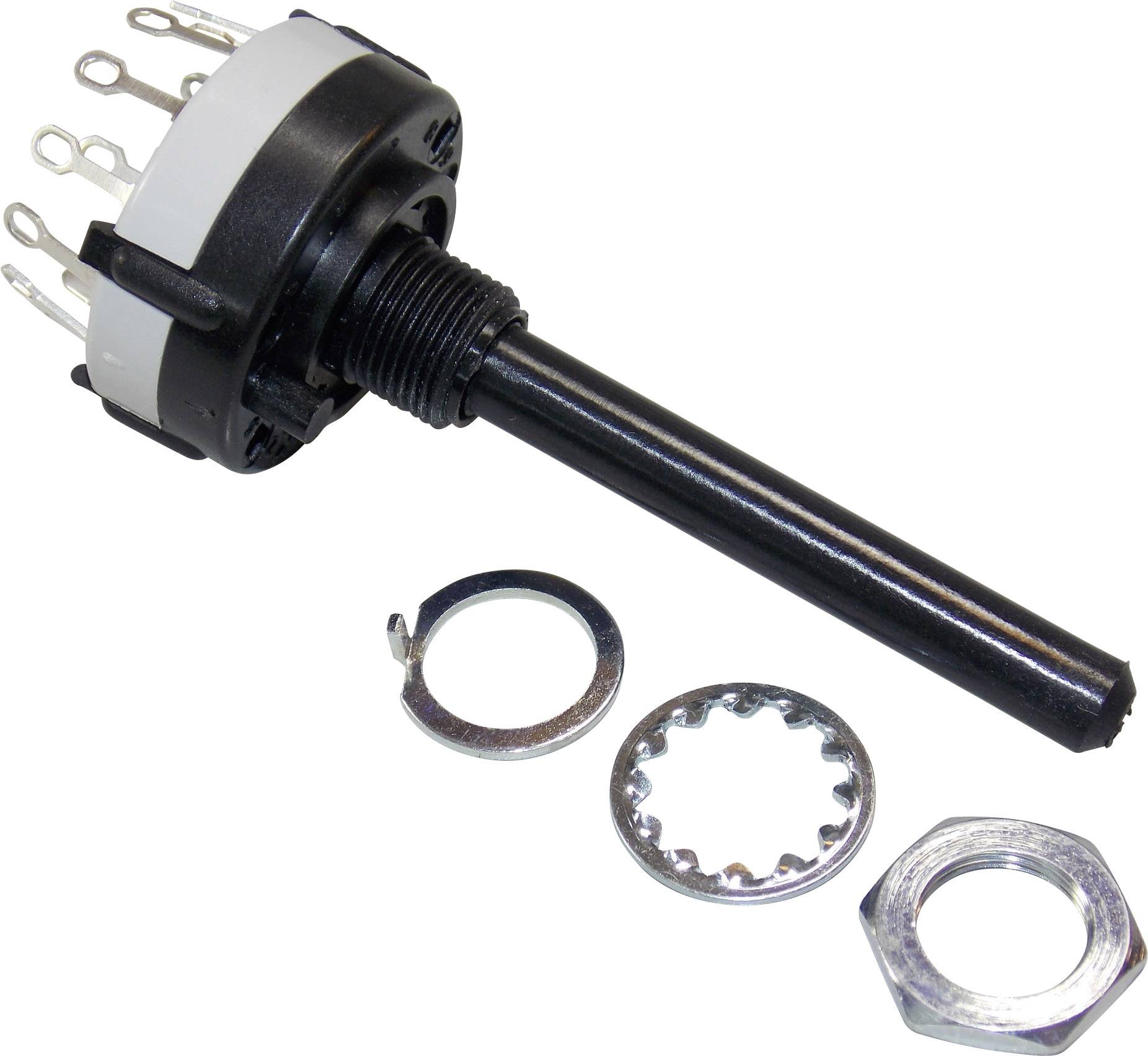 Lorlin CK-1029 CK-1029 Drehschalter 250 V/AC 0.15 A Schaltpositionen 12 12 x 30 ° 1 St.