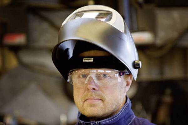 Schweißerschutzhelm Speedglas 100 V m.Delay-Funktion 44x93mm DIN 8-12 751120 3M