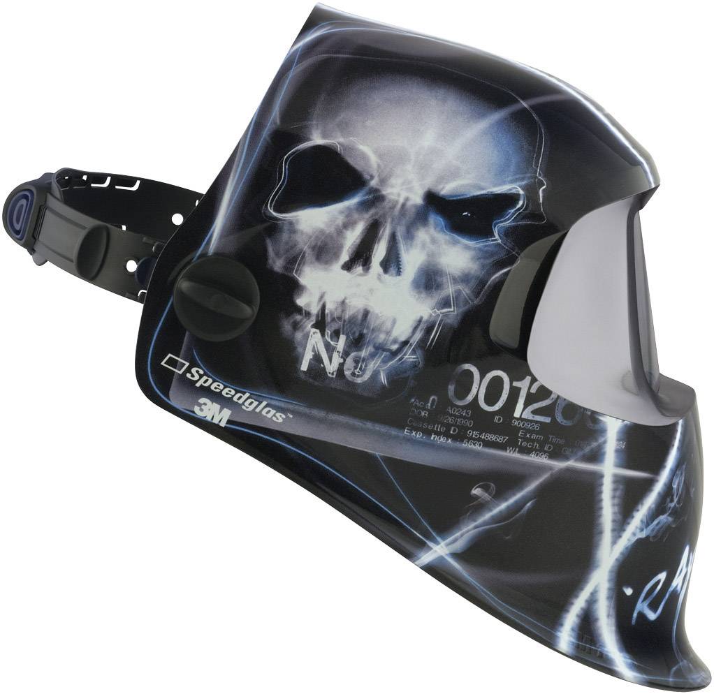 3M SpeedGlas 100V XTerminator H752220 Schweißerschutzhelm EN 388
