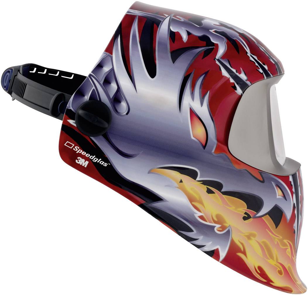 3M SpeedGlas 100V Razor Dragon H752420 Schweißerschutzhelm EN 388