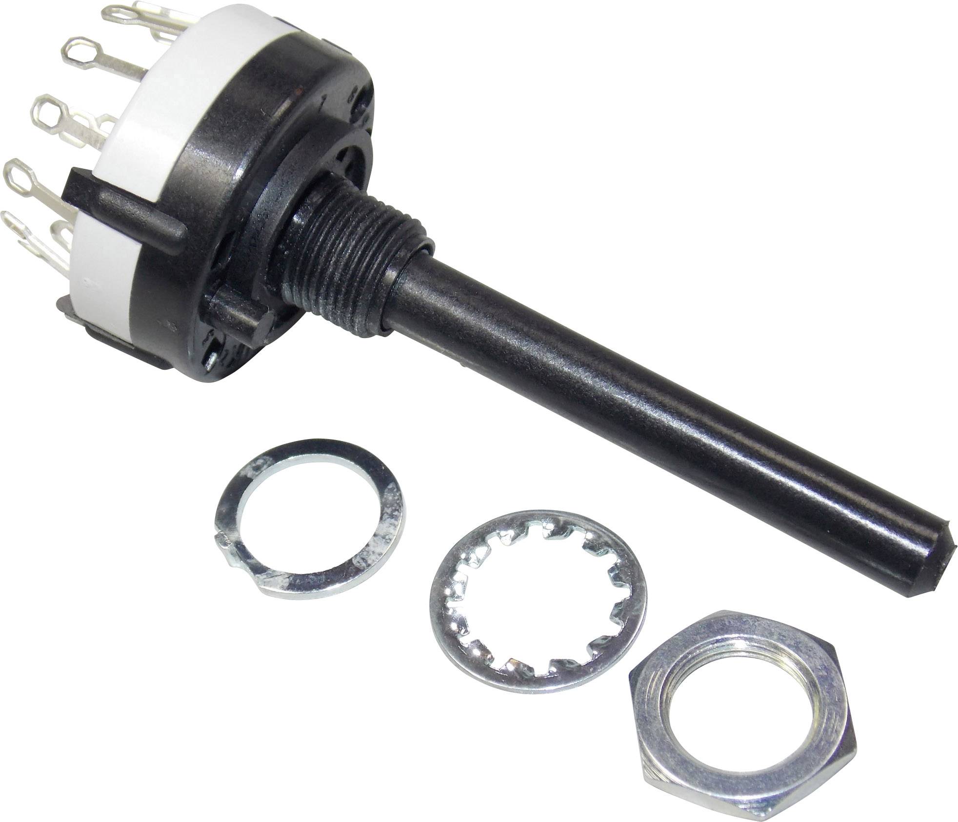 Lorlin CK-1030 Drehschalter 250 V/AC 0.15A Schaltpositionen 6 6 x 30° 1St.