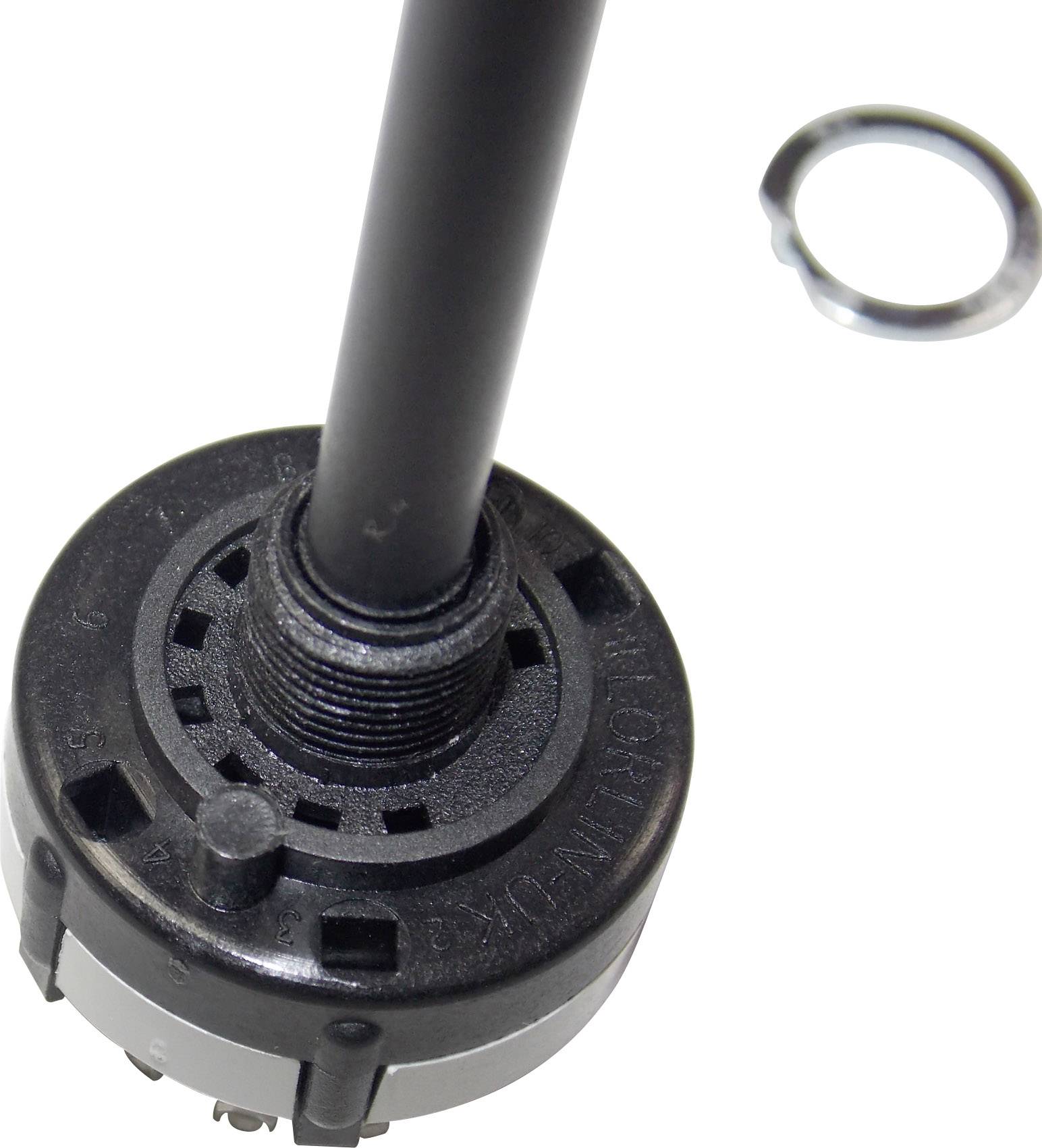 Lorlin CK-1030 Drehschalter 250 V/AC 0.15A Schaltpositionen 6 6 x 30° 1St.