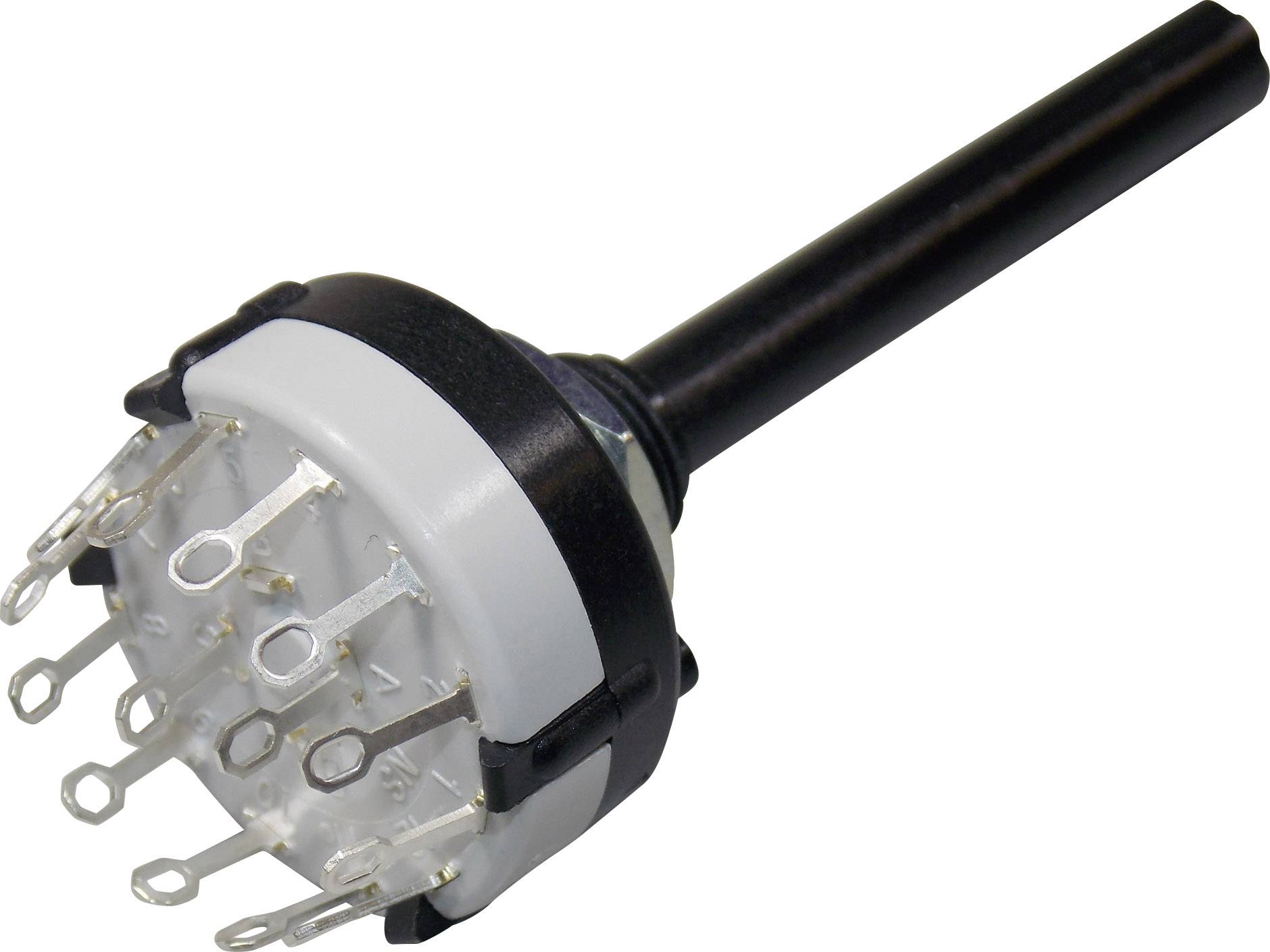 Lorlin CK-1030 Drehschalter 250 V/AC 0.15A Schaltpositionen 6 6 x 30° 1St.