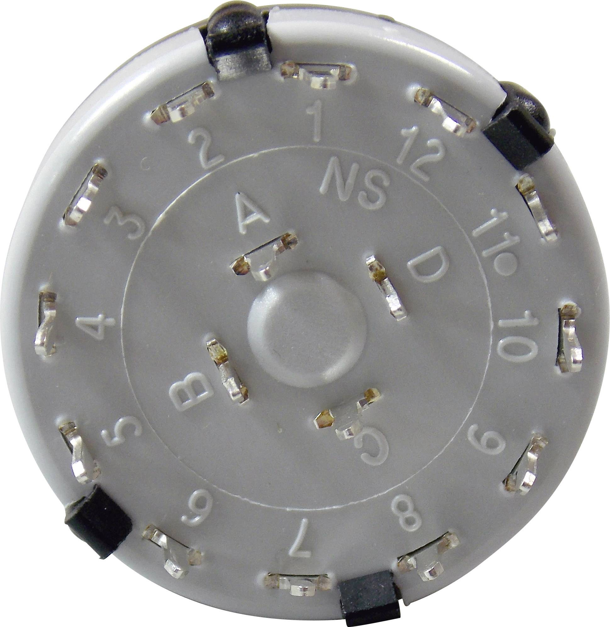 Lorlin Stufenschalter 250 V/AC für Printmontage CK-1052