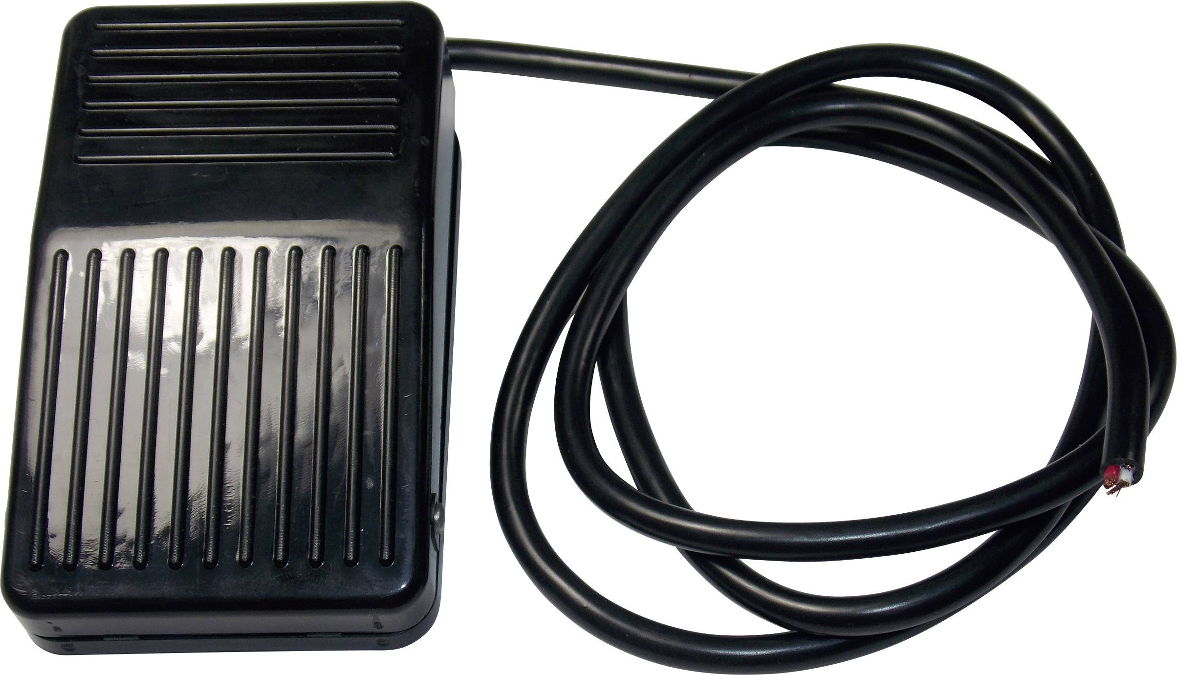 TRU Components FS-01 Fußschalter 250 V/AC 10A 1 Pedal 1 Öffner, 1 Schließer 1St.