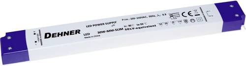 Dehner Elektronik SNP30-24VF-2 LED-Trafo Konstantspannung 30W 1.25A 24 V/DC