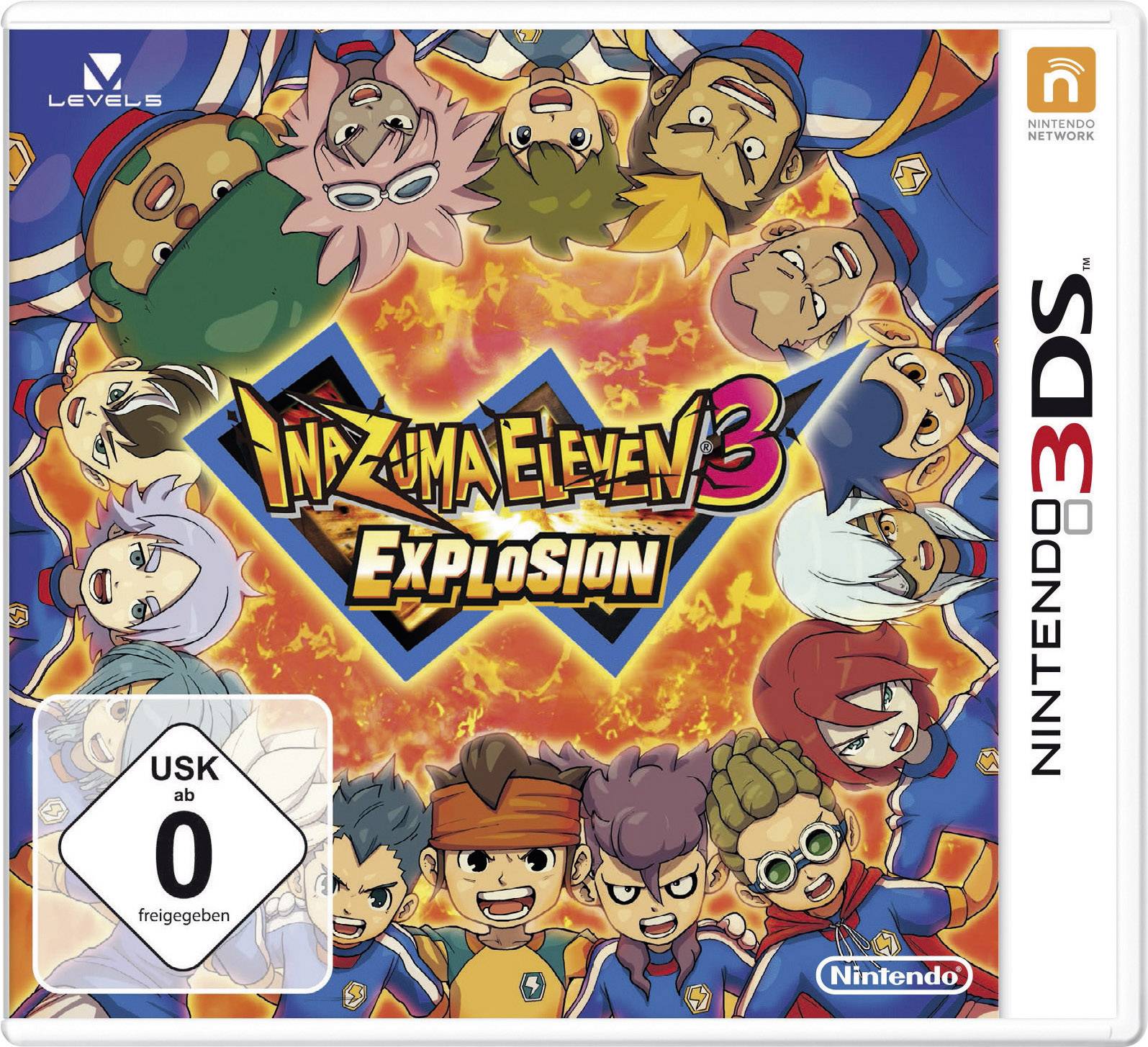 Inazuma Eleven Explosion Nintendo 3DS & 2DS