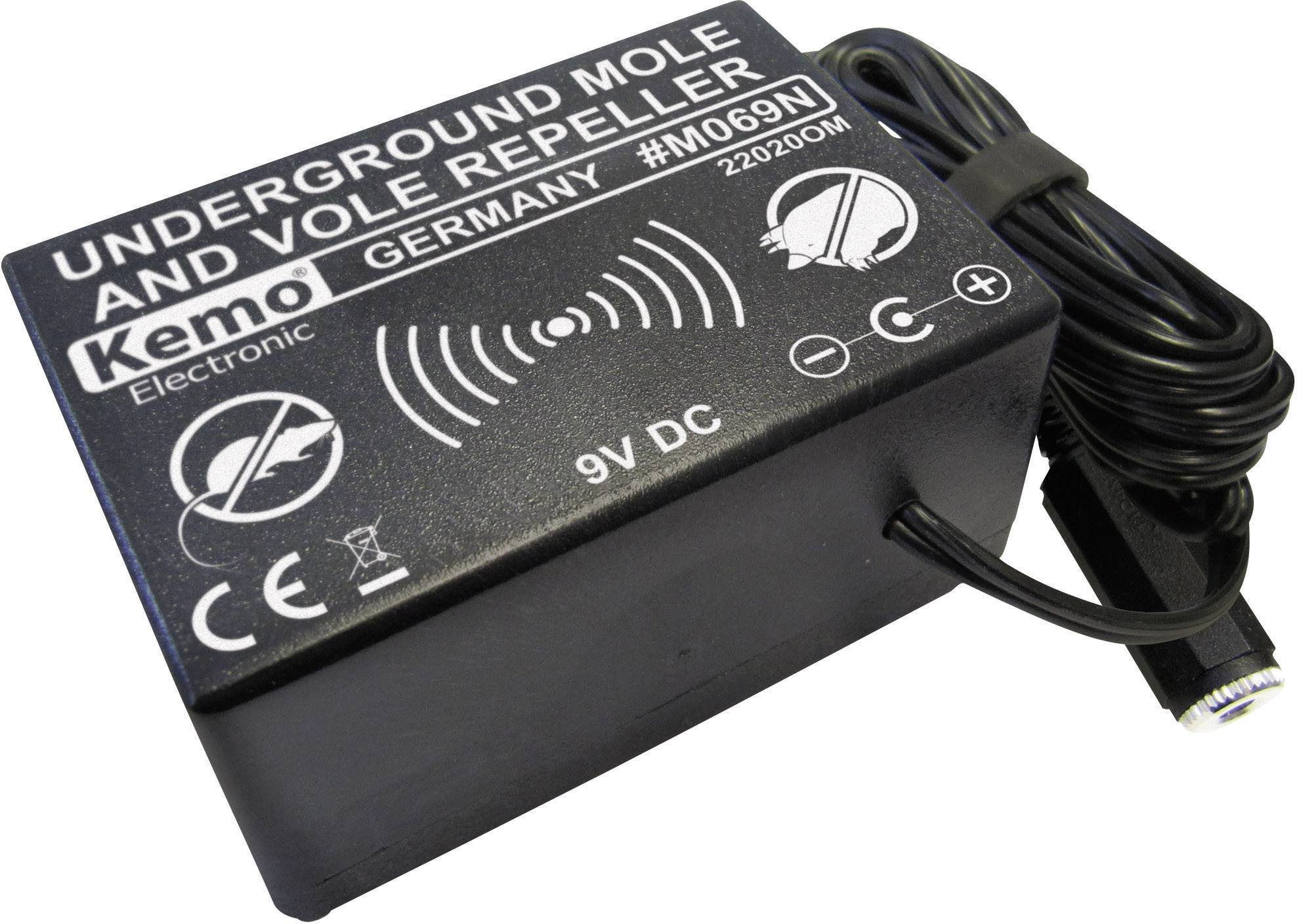 Kemo Underground Repeller Wühlmausvertreiber Funktionsart Vibration Wirkungsbereich 1000m² 1St.