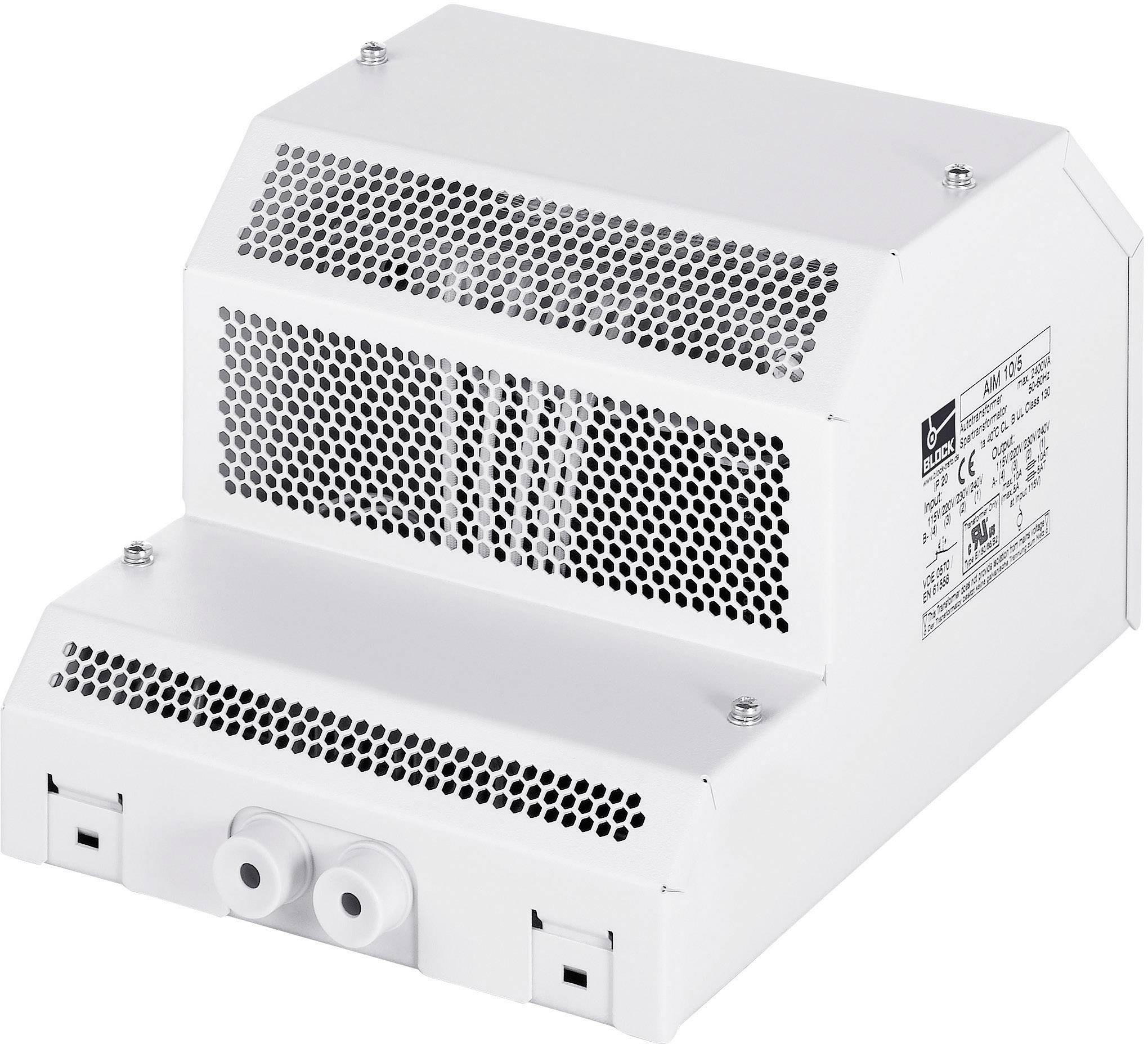 Block AIM 10/5 Spartransformator 1 x 115 V/AC, 220 V/AC, 230 V/AC, 240 V/AC 1 x 115 V/AC, 220 V/AC