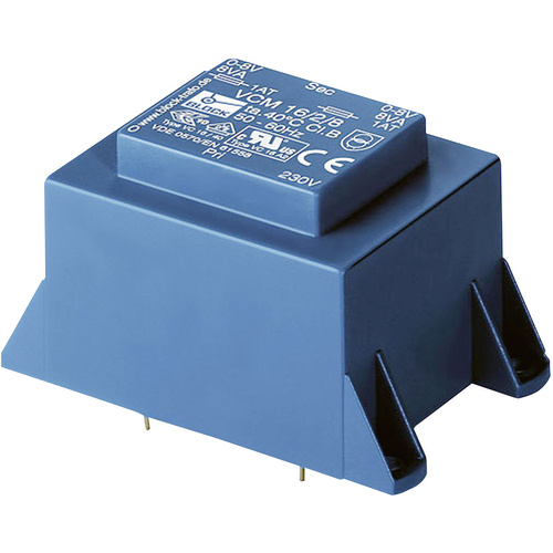 Block VCM 25/1/9 Transformateur pour circuits imprimés 1 x 230 V 1 x 9 V/AC 25 VA 2.77 A