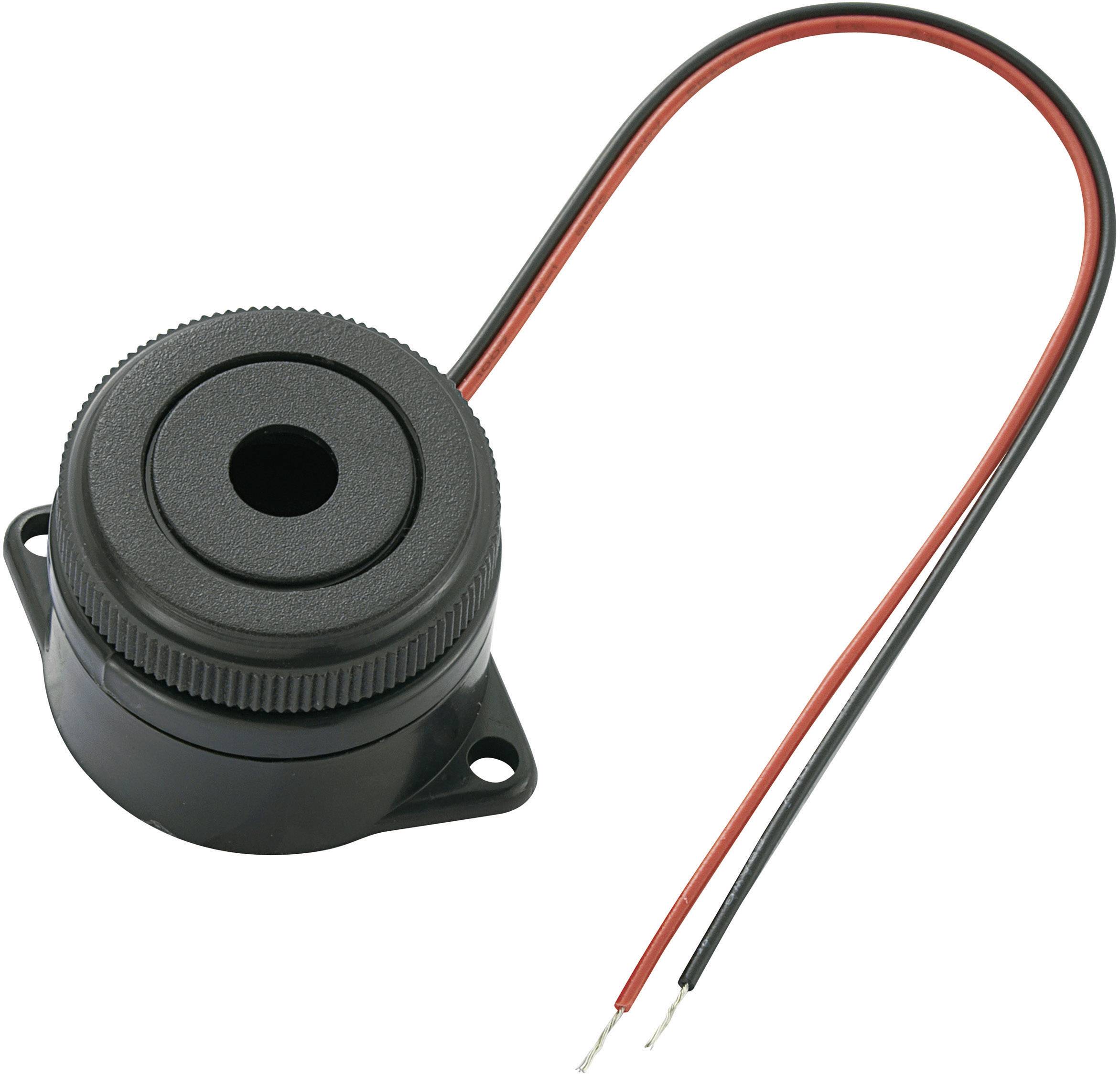 Elektronischer Summer 12VDC - Piezo Alarm 85-95 DB Mit 100mm Kabel