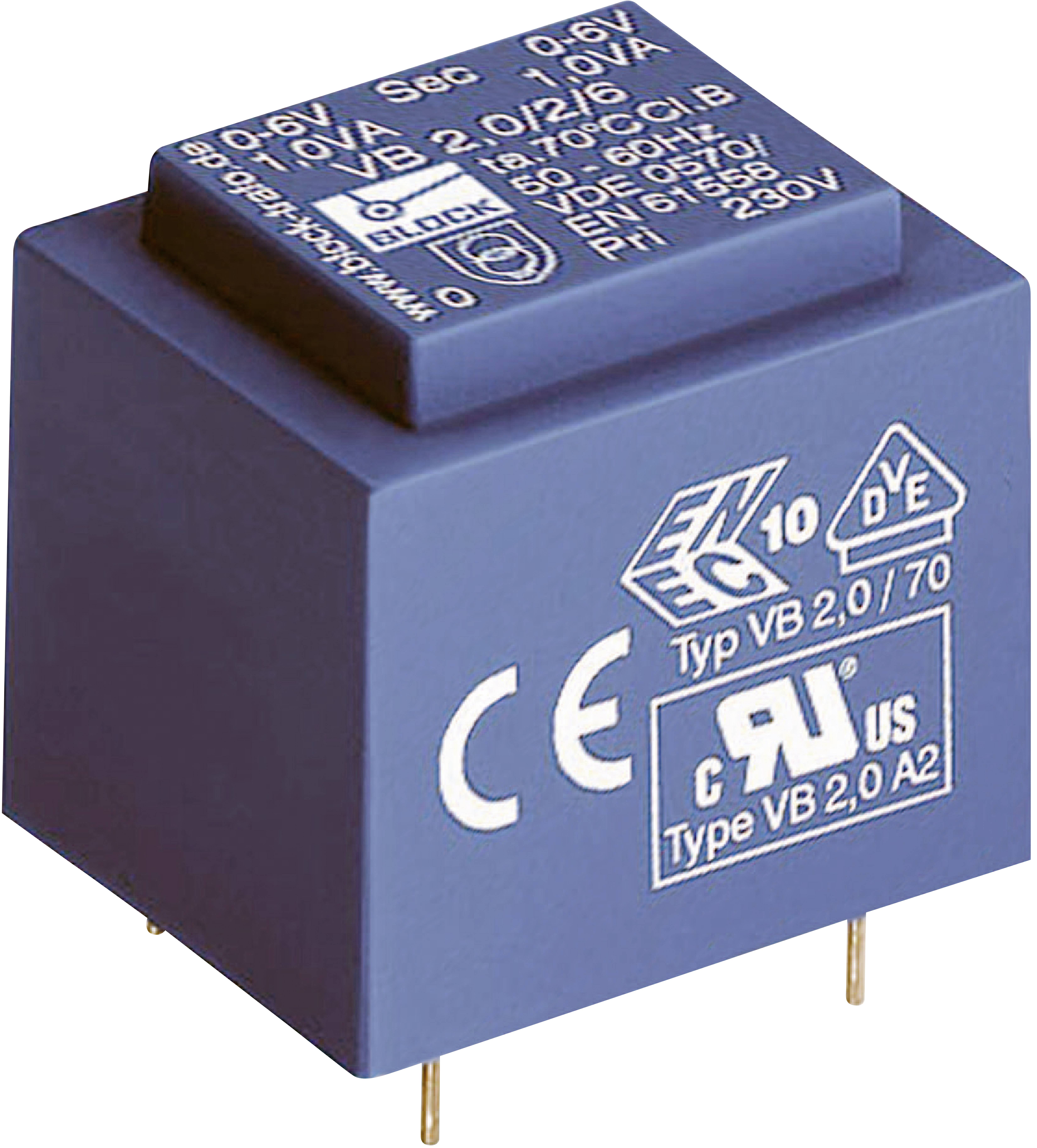 Block VC 3,2//1//18 Printtransformator 1 x 230V 1 x 18 V//AC 3.20 VA 177mA