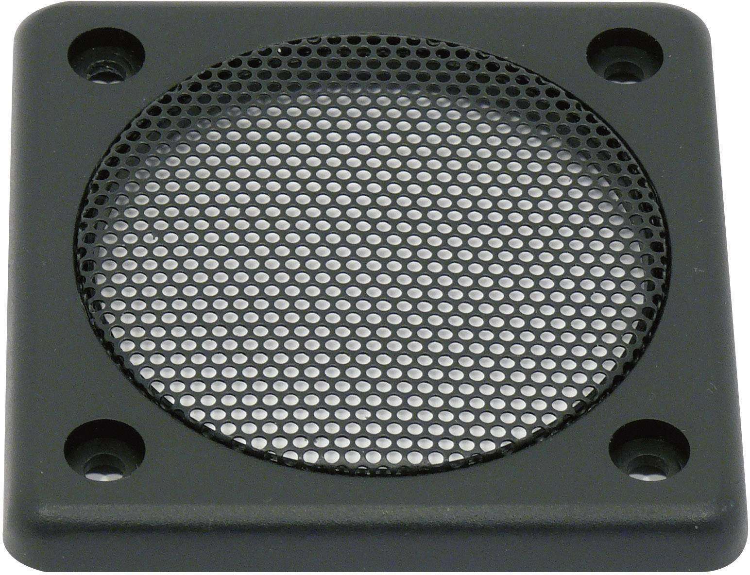 VISATON GITTER FRS 7 - Steifer Kühlergrill - Schwarz - Metall - Kunststoff -