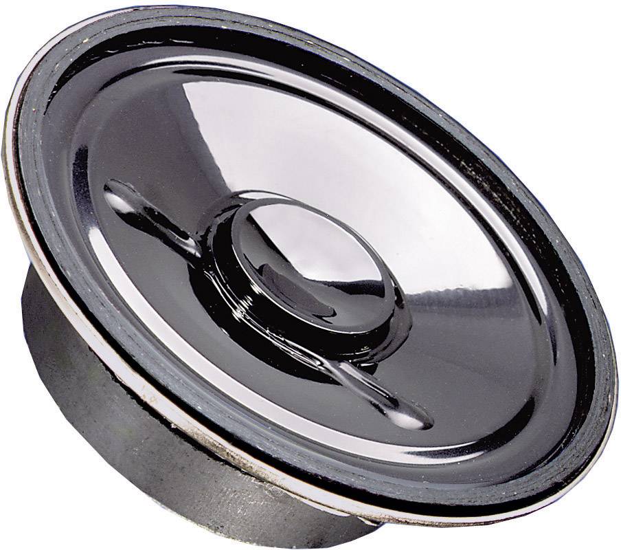 Visaton K 50 - 8 Ohm 2 Zoll 5 cm Kleinlautsprecher 2 W 8 Ω Schwarz Kunststoff-Membran, UV-beständi