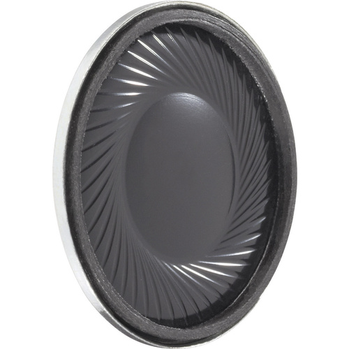 Visaton K 28 WP - 8 Ohm 1.1 pouces 2.8 cm Haut-parleur miniature 1 W 8 Ω noir membrane en plastique