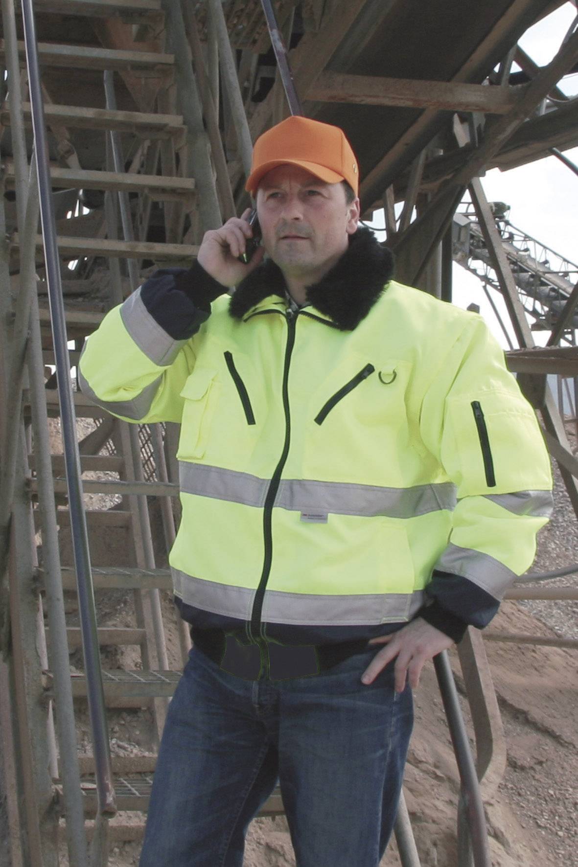 Leipold Doehle 40894-XXL 5-IN-1 Warnschutzpilotenjacke XXL EN ISO 20471:2013, Klasse 3 (als Weste Klasse 1); EN 343:2003+A1:2007