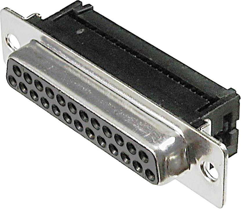 Assmann WSW A-DFF 25LPIII/Z D-SUB Buchsenleiste 180° Polzahl: 25 Schneid-Klemm