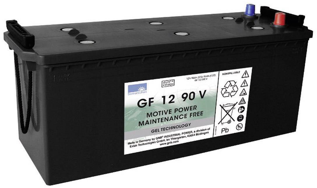 GNB Sonnenschein GF 12 090V Bleiakku 12V 90Ah Blei-Gel (B x H x T) 513 x 219 x 189mm Konuspol Wartungsfrei