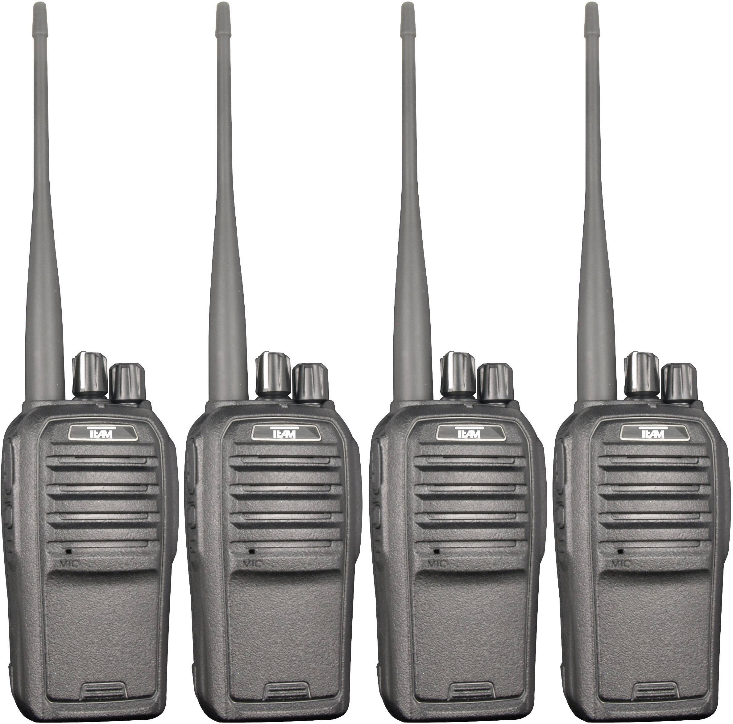 Team Electronic TeCom-SL PR8571 PMR-Handfunkgerät 4er Set