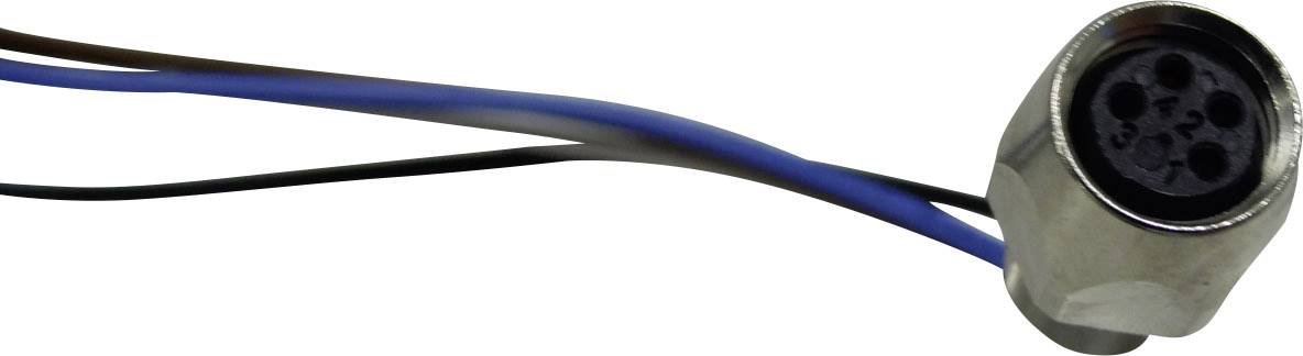 Conec 42-01001 Sensor-/Aktor-Einbausteckverbinder M8 Buchse, Einbau Polzahl Sensoren: 4 1 St.
