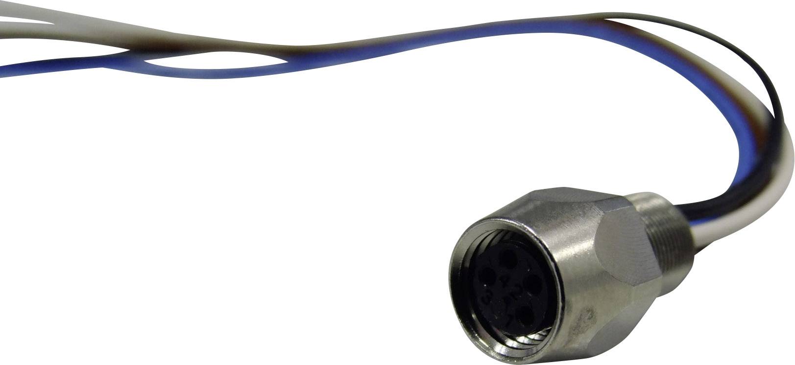 Conec 42-01001 Sensor-/Aktor-Einbausteckverbinder M8 Buchse, Einbau Polzahl Sensoren: 4 1St.