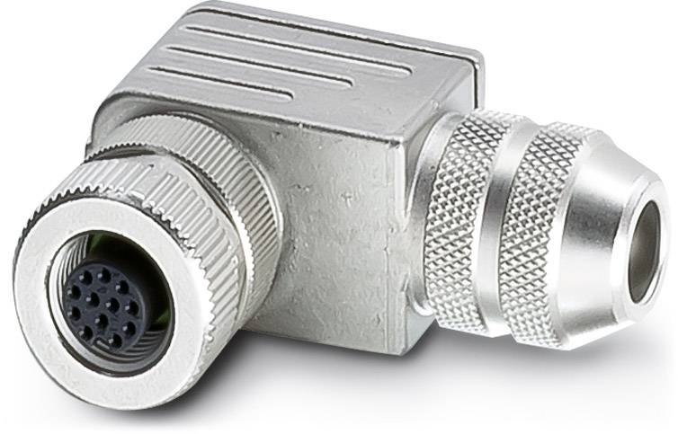 Phoenix Contact 1404413 Sensor-/Aktor-Steckverbinder, unkonfektioniert M12 Buchse, gerade Polzahl Sensoren: 12 1St.