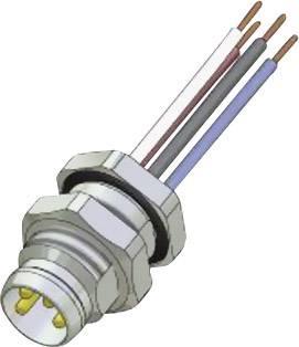 Conec 42-01035 Sensor-/Aktor-Einbausteckverbinder M8 Stecker, Einbau Polzahl Sensoren: 4 1St.