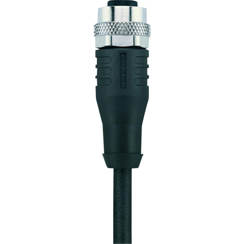 Escha 8046229 Sensor-/Aktor-Steckverbinder, konfektioniert M12 Buchse, gerade 2.00m Polzahl: 4 1St.
