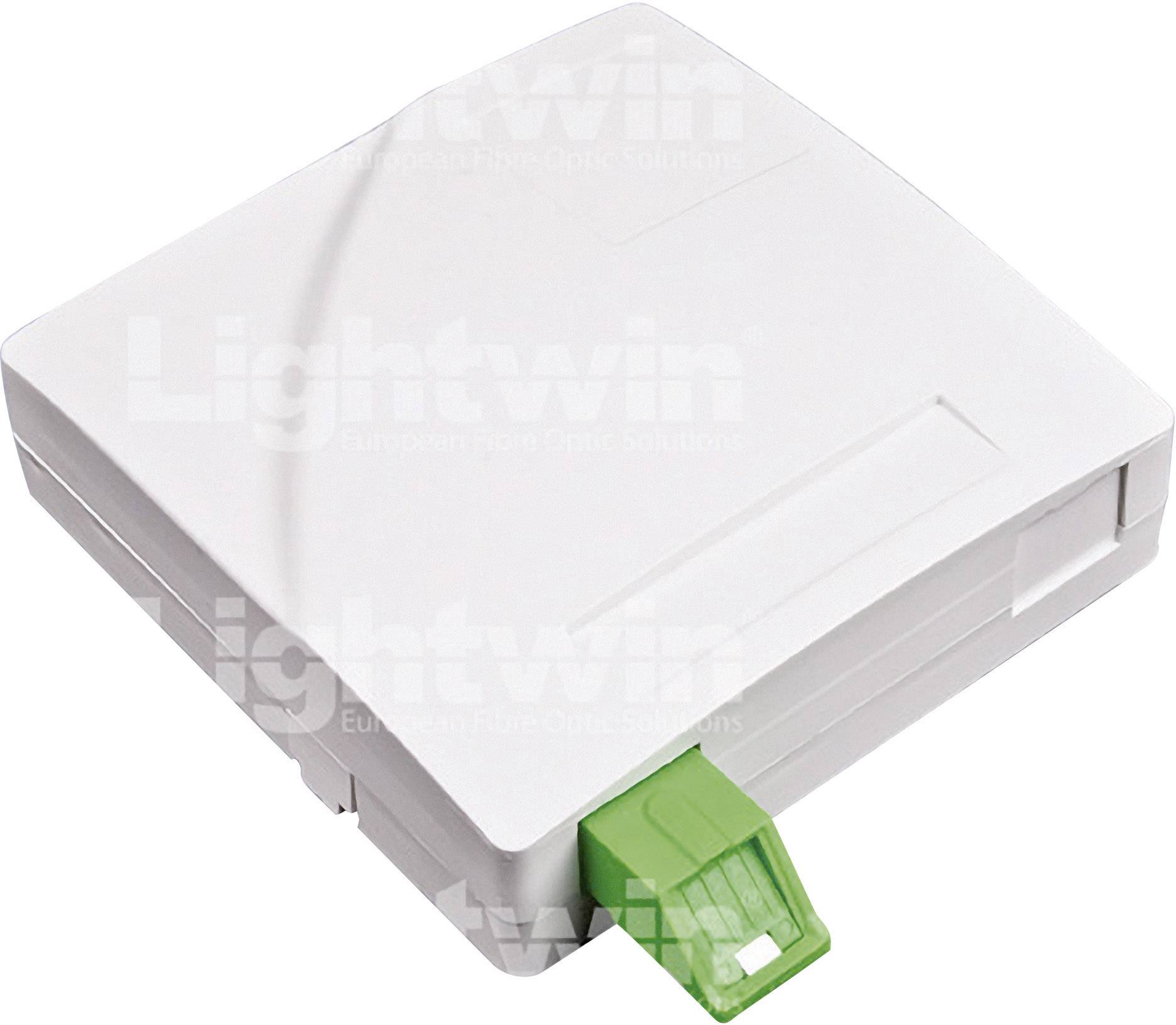 Lightwin FTTX Wanddose für 2x SC-Simplex Kupplungen