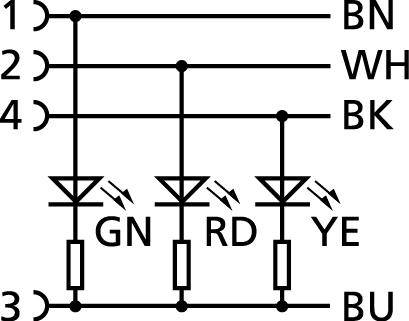 Escha 8044219 Sensor-/Aktor-Steckverbinder, konfektioniert M12 Buchse, gewinkelt 2.00 m Polzahl Sen