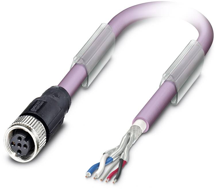 Phoenix Contact 1507502 Sensor-/Aktor-Datensteckverbinder, konfektioniert M12 Buchse, gerade 15.00 m Polzahl Sensoren: 5 1 St.