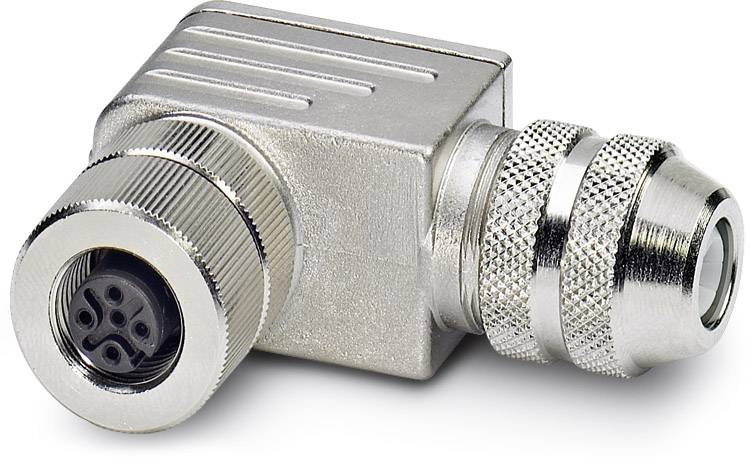 Phoenix Contact 1430433 Sensor-/Aktor-Steckverbinder, unkonfektioniert M12 Buchse, gewinkelt Polzahl Sensoren: 5 1St.